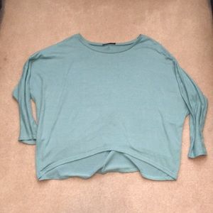 Long sleeve batwing sweatshirt